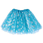 Rainbow Tutu Dress for Girls: Mesh Skirt Tulle Petticoat Costume Toddler