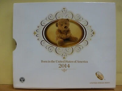 2014 Born in the USA Birth Year Proof Set 5 Coins OGP & COA - Image 1 of 4