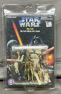 STAR WARS HAN SOLO DIE CAST METAL KEYRING / KEYCHAIN PLACO TOYS 1997 - Picture 1 of 3