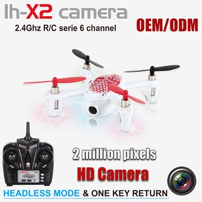 (ANGEBOT) LH-X2 Headless Mode GYRO RC 2.4G Mini 6Achsen 6 Kanäle Quad Copter mit Kamera - Bild 1 von 4