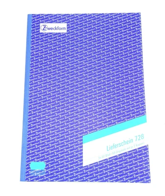 Zweckform Lieferscheine 728, A4, 3 x 50 Blatt - Bild 1 von 2