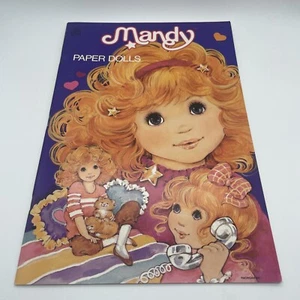Vtg 1984 Mandy Paper Doll Book Uncut Original New Rare S1 - Picture 1 of 8