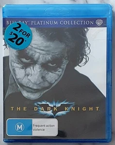 The Dark Knight (Blu-ray, 2008) Christian Bale, Michael Caine, Heath Ledger - Picture 1 of 2
