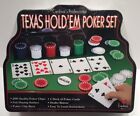 Texas Hold'em Poker Set Cardinal's Professional Sealed Poker Chips Cards Rack