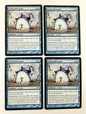 Mtg Magic Playset 4x Devouring Vortex Warriors Kamigawa EXC VF - Image 1 of 2
