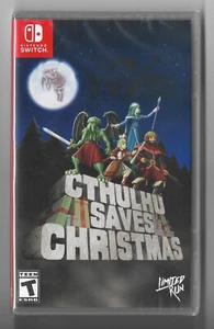 Brand New/ Sealed Limited Run Games Cthulhu Saves Christmas for Nintendo Switch - Picture 1 of 2