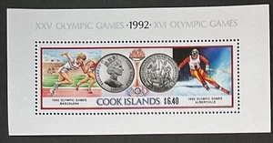 Preciosa hoja de recuerdo COOK ISLANDS 1047 como nueva NUNCA con bisagras - Imagen 1 de 1