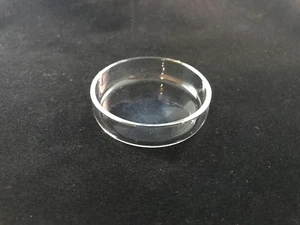 Fused quartz dish, cylindrical, 20ml, OD55mm*H15mm, Item# FQ-4020 - Picture 1 of 1