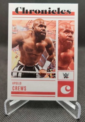 2023 Panini Chronicles WWE #3 Apollo Crews wrestling card - Image 1 of 2