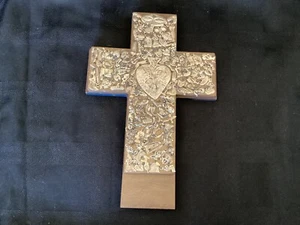 Wooden Milagro Cross 11” X 8” X 3” Hand Made USA - Imagen 1 de 9