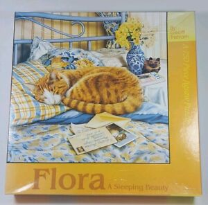 Flora A Sleeping Beauty by Geoff Tristram 750p Ceaco Puzzle SEALED Antiques Cat