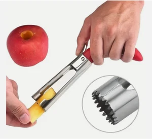 Fruit Apple Corer Pear Tools StFainless Steel Kitchen Twist Easy Core Remover US - Picture 1 of 6