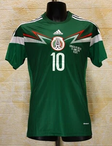MEXICO national team FIFA WC 2014 soccer jersey Giovani dos Santos #10 - Picture 1 of 4