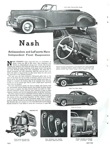 Report 1940 Nash Ambassador & LaFayette Pics, Specs, Info - Picture 1 of 2
