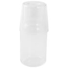 Wasserkaraffe mit Becherglas Kaltwarmflaschenbecher-Sets Nachtwasserkrug Ho5100