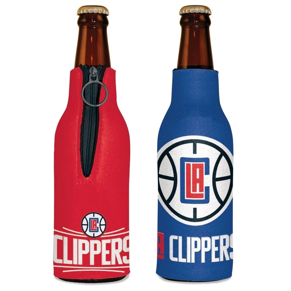 LOS ANGELES CLIPPERS 12 oz KOOZIE INSULATED BOTTLE HOLDER NEW WINCRAFT 👀 - Image 1 of 1