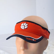 Colosseum Clemson Tigers Golf Sun Visor Orange Black Strapback Hat Cap NCAA