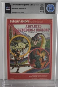 Advanced Dungeons & Dragons - Intellivision 1982 - Graded WATA 9.8 A++ SEALED - Picture 1 of 2