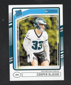Cooper DeJean 2024 Donruss #305 Clasificado Novato Philadelphia Eagles - Imagen 1 de 3