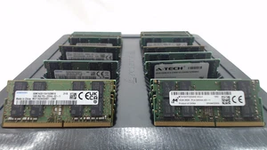 LOT 25 SAMSUNG MICRON HYNIX 16GB DDR4 PC4-3200 25600 NON ECC LAPTOP MEMORY RAM - Afbeelding 1 van 1