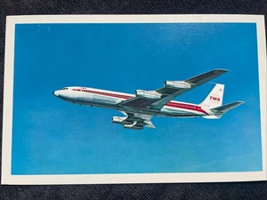 WILLKOMMEN IN DER WELT DER TRANS WORLD AIRLINES - UNBESPIELTE POSTKARTE - Bild 1 von 2