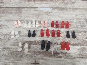 Lot 14 Pairs High Heel Shoes Little Miss Revlon Miss Ginger Toni Vogue Jill Doll - Picture 1 of 7