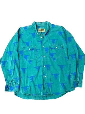 Vintage Rancho Deluxe Western Shirt XL - Image 1 of 3