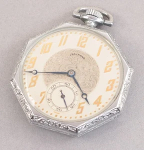 Illinois 12 Size 17 Jewel Taschenuhr Illinois Spartan Case - XC277 - Bild 1 von 7