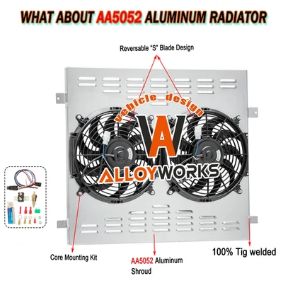 Aluminum Shroud Fan Relay For 2003-2009 2005 Toyota 4Runner/Lexus GX470 4.7L V8 Foto 1 de 4