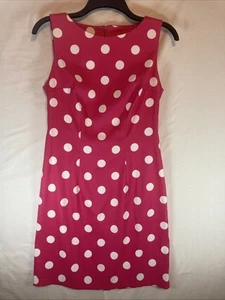ALYX Damenkleid Größe 4 rosa weiß gepunktet - Bild 1 von 12