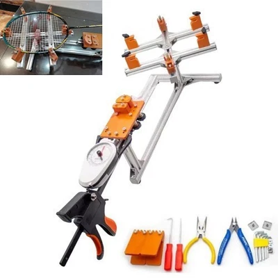 Ракетка для бадминтона струнная машина плоская тяга 20-32 фунта ракетка сторонник США - Изображение 1 из 4