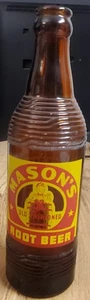 Vintage Mason’s Root Beer Chicago Illinois Pop Soda Bottle Chicago Illinois - Picture 1 of 5