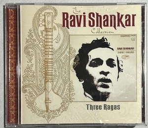 Ravi Shankar Three Ragas Indian Classical World Music Sitar Angel CD Mono - Imagen 1 de 7
