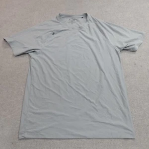 Rhone Reign T-shirt Large Gray Heather Performance Raglan Sleeves Solid - Picture 1 of 6