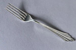 WMF Patente Compartimentos Decoración Patrón de Bandeja Adelante Horquilla Años 90 Plata / 18,2cm - Imagen 1 de 3