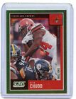2020 Score #66 Nick Chubb "End Zone" Green Sp #6/6, Cleveland Browns, 092020