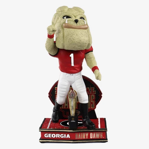 Hairy Dawg Georgia Bulldogs 2021 Football National Champions Bobblehead NCAA Cover