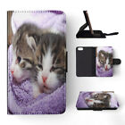 Flip Case For Apple Iphone|adorable Cat Kitten Feline #42