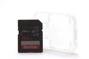 64GB SanDisk Extreme Pro 170 MB/s SDXC Speicherkarte - Photo 1/1