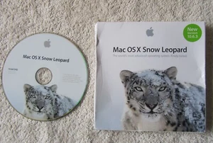 Mac OS X Snow Leopard 10.6.3 Retail DVD - Afbeelding 1 van 5
