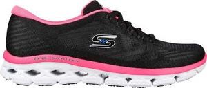Skechers Glide Step Flex Womens Training Shoes Black Gym Workout Sports Trainers - Picture 1 of 4