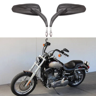 Espejos retrovisores para motocicleta Harley Davidson Dyna Super Wide Glide Road Glide King EE. UU. Foto 1 de 4
