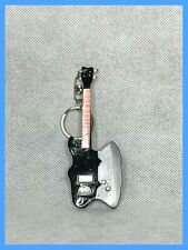 Portachiavi in legno basso porta chiavi miniatura Gene Simmons Axe Bass Kiss
