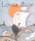 Love's Ship Sheet Music Alice Nellie Morrison Waltz Song 1921 Key of F Sailboat