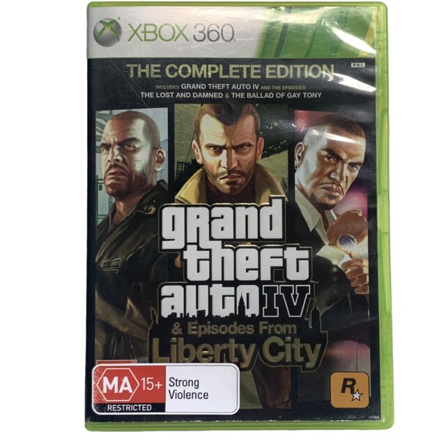 Grand Theft Auto: The Ballad of Gay Tony ROM & ISO - XBOX 360 Game