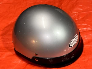 THH T-67 Cruiser  Helmet Size-XS Silver DOT Great condition MOTORCYCLE SCOOTER - Picture 1 of 10