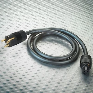 Cable de alimentación blindado de CA DH Labs Silver Sonic Encore 3 metros SCHUKO a IEC - Imagen 1 de 3