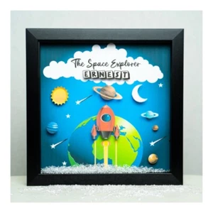 Personalised Space Explorer Frame - Picture 1 of 3