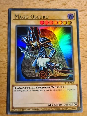 Mago Oscuro (V.1 - Ultra Rara)●YUGIOH●LC01●2023●SPAGNOLO●EDIZIONE LIMITATA●MINT●E033 - Immagine 1 di 2