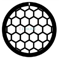 100pcs 150~300 Mesh Round Hole Copper Grid TEM für die Übertragung